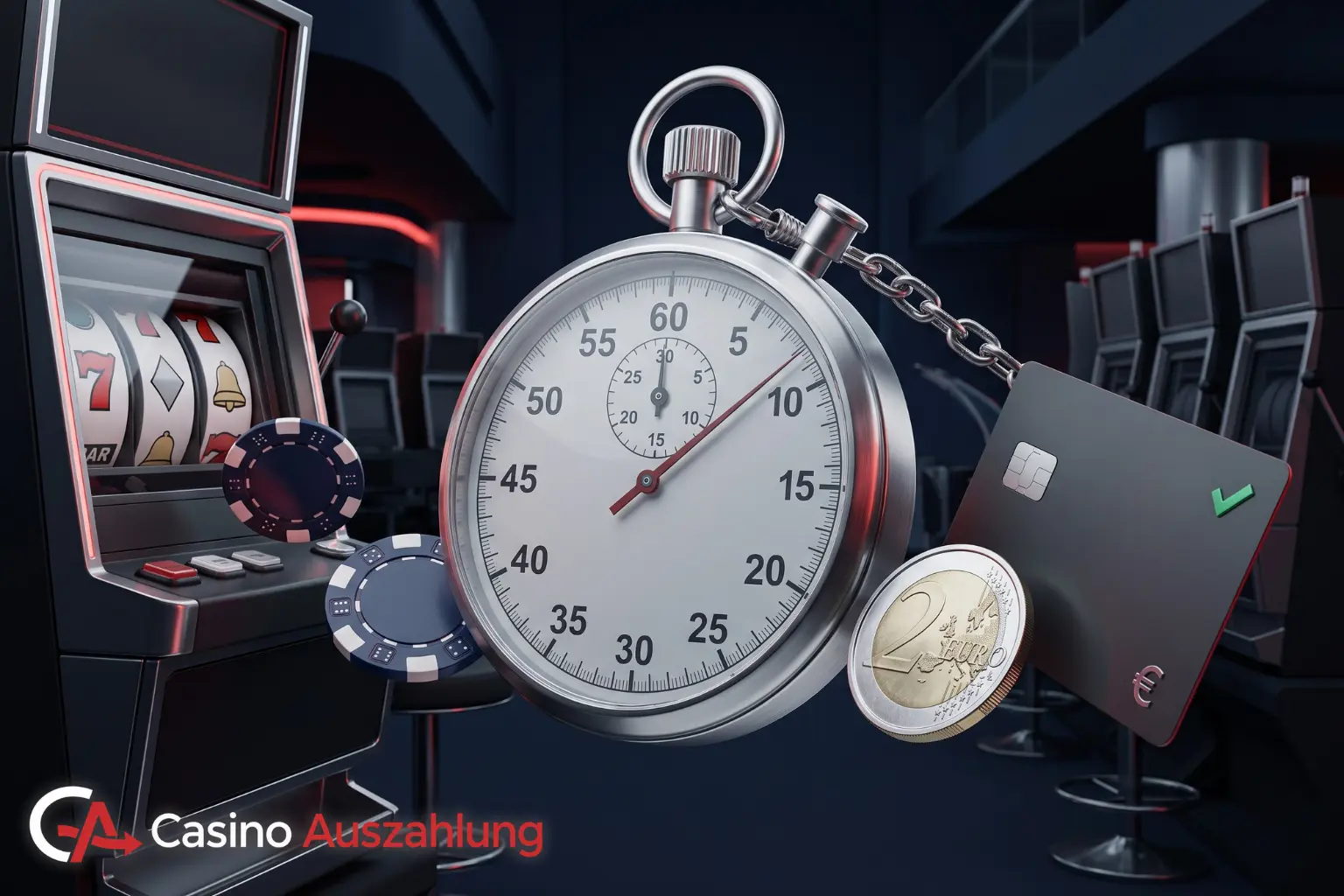 Sofort Auszahlung beschreibt Bearbeitung durch Casino und Zahlungsdienstleister